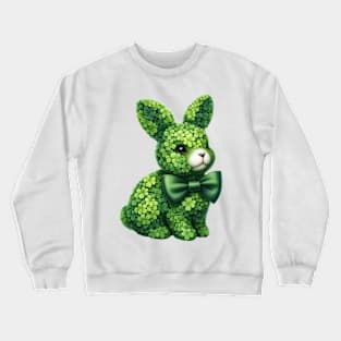 Clover Rabbit St Patricks Day Crewneck Sweatshirt